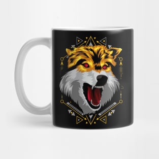 wolf stars Mug